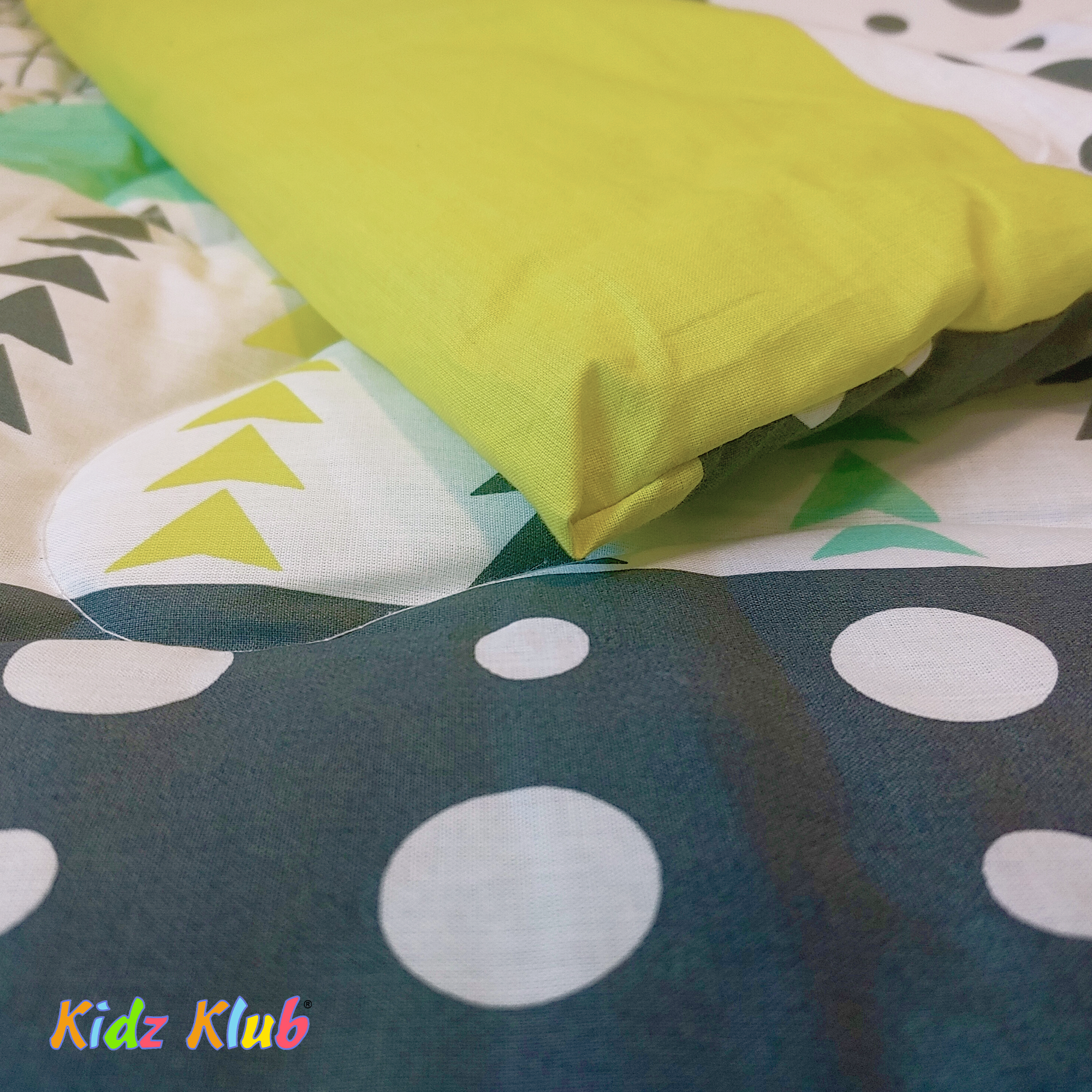 Kidz Klub 7-Piece Baby Cot Bedding Set – Soft Cotton, Adventure Design