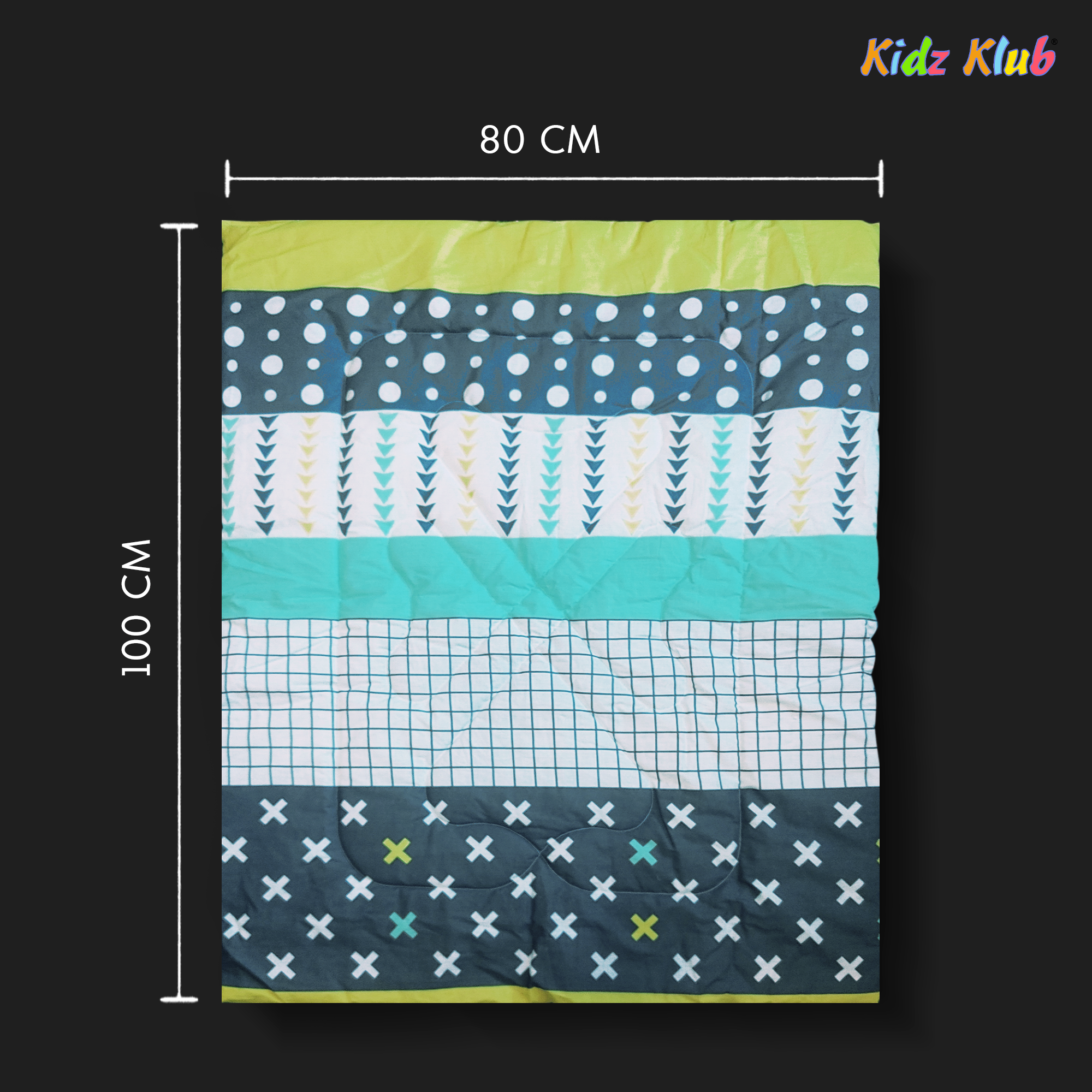 Kidz Klub 7-Piece Baby Cot Bedding Set – Soft Cotton, Adventure Design