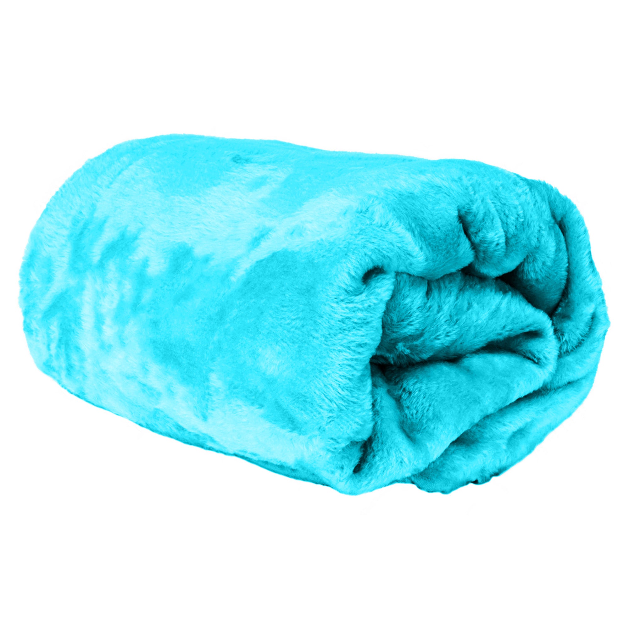 Hotel Linen Klub Micro Fleece Blanket – Ultra-Soft 260 GSM Flannel Throw for Warmth & Comfort - Turquoise