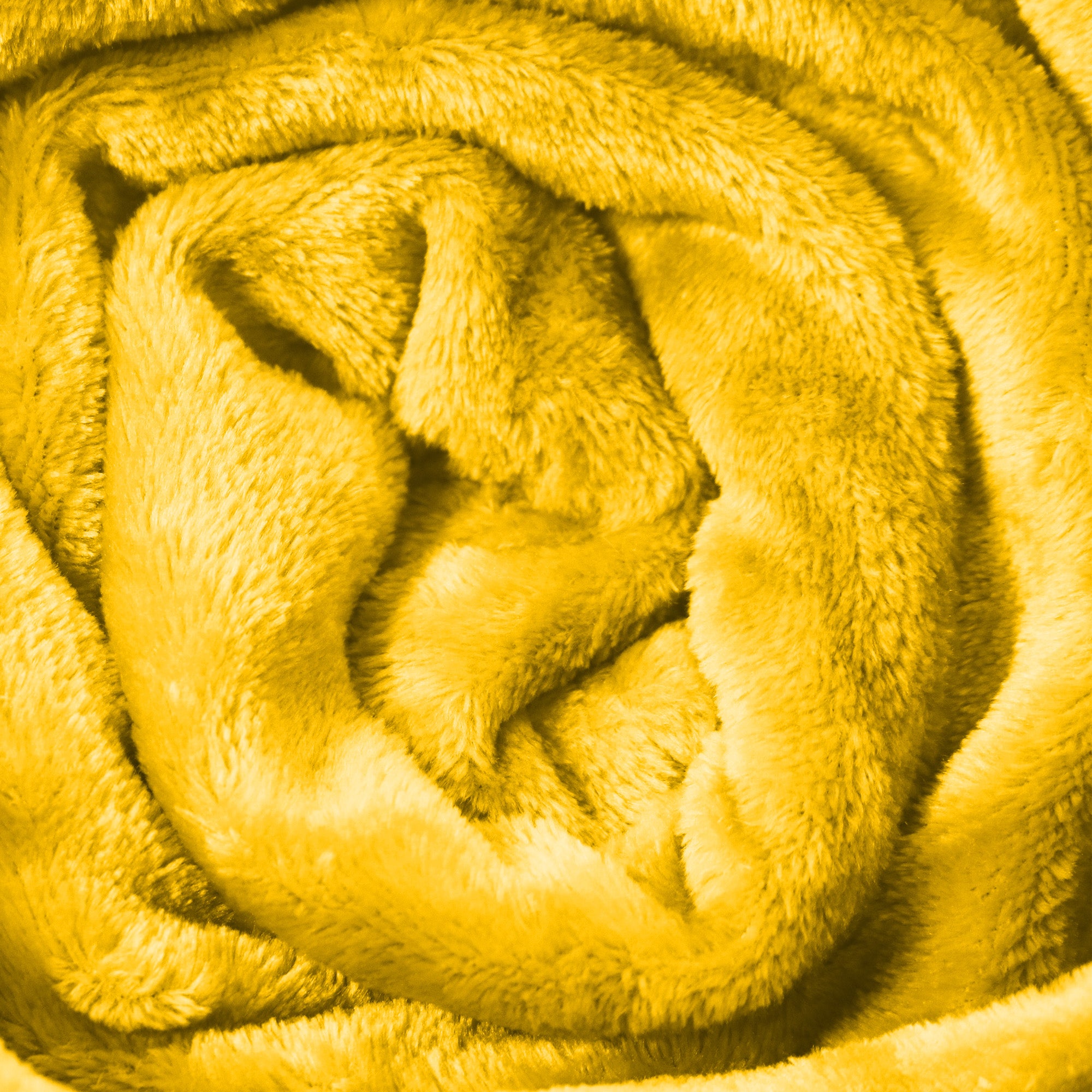 Hotel Linen Klub Micro Fleece Blanket – Ultra-Soft 260 GSM Flannel Throw for Warmth & Comfort - Yellow