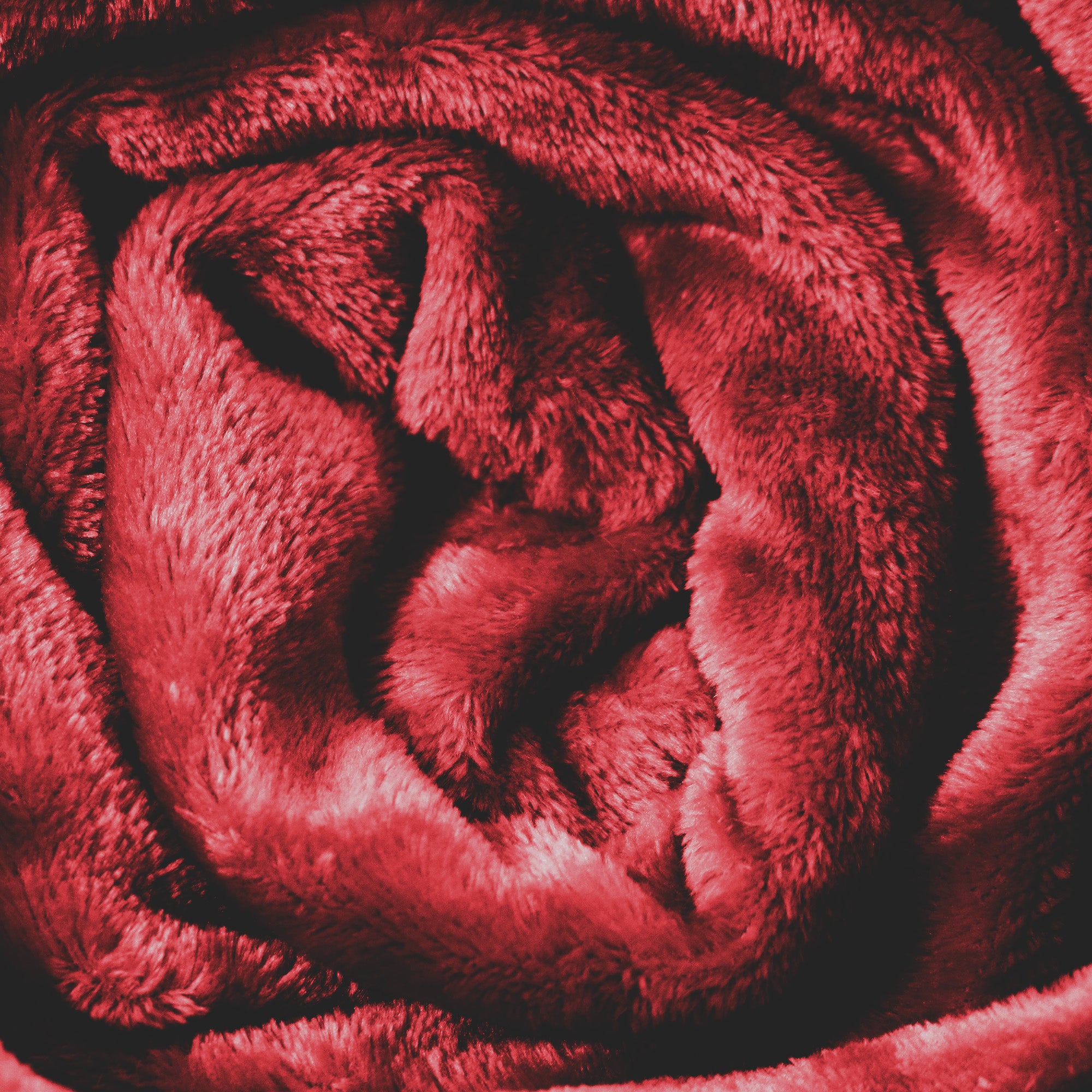 Hotel Linen Klub Micro Fleece Blanket – Ultra-Soft 260 GSM Flannel Throw for Warmth & Comfort - Red Velvet