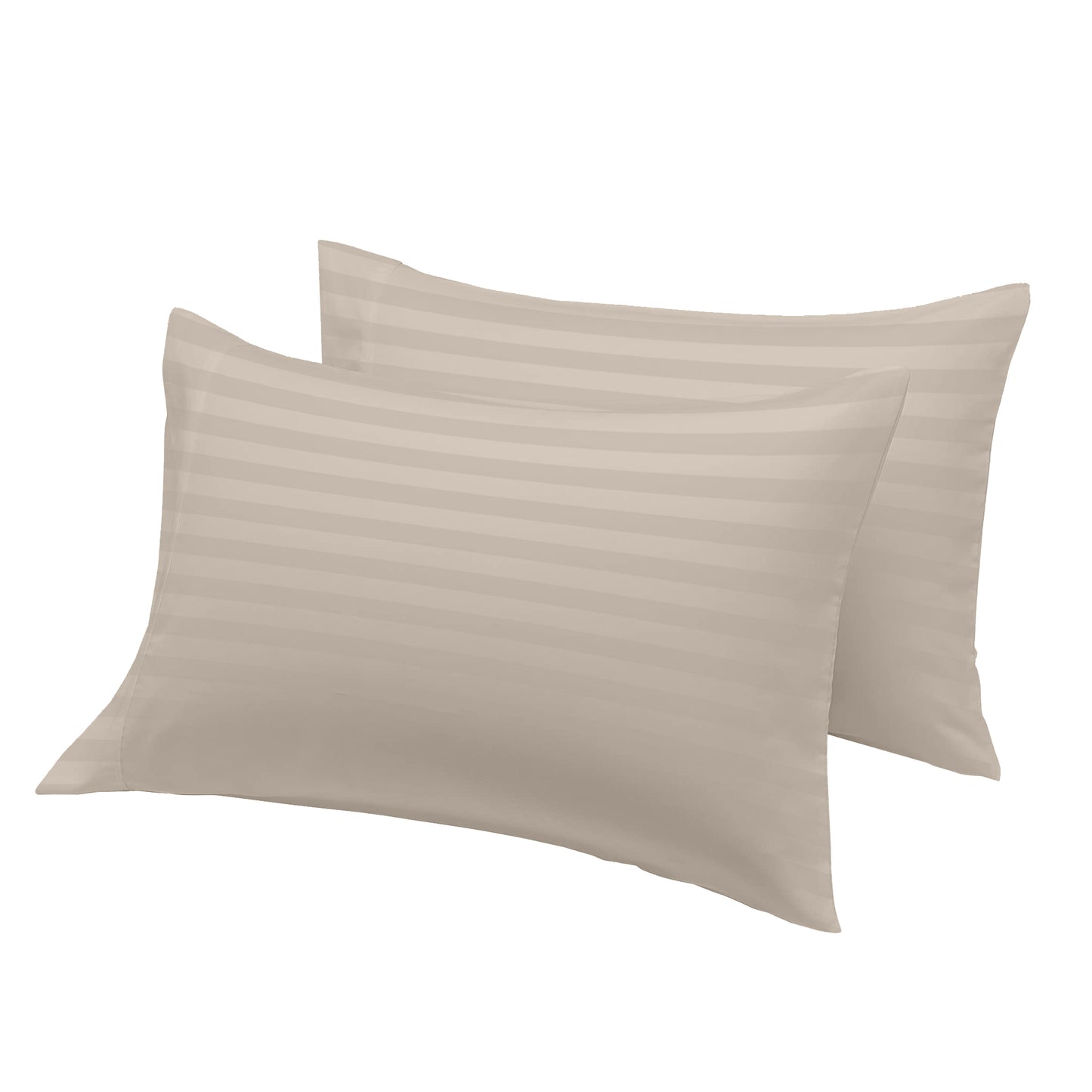 Ivory Stripe Standered Sateen Pillowcase